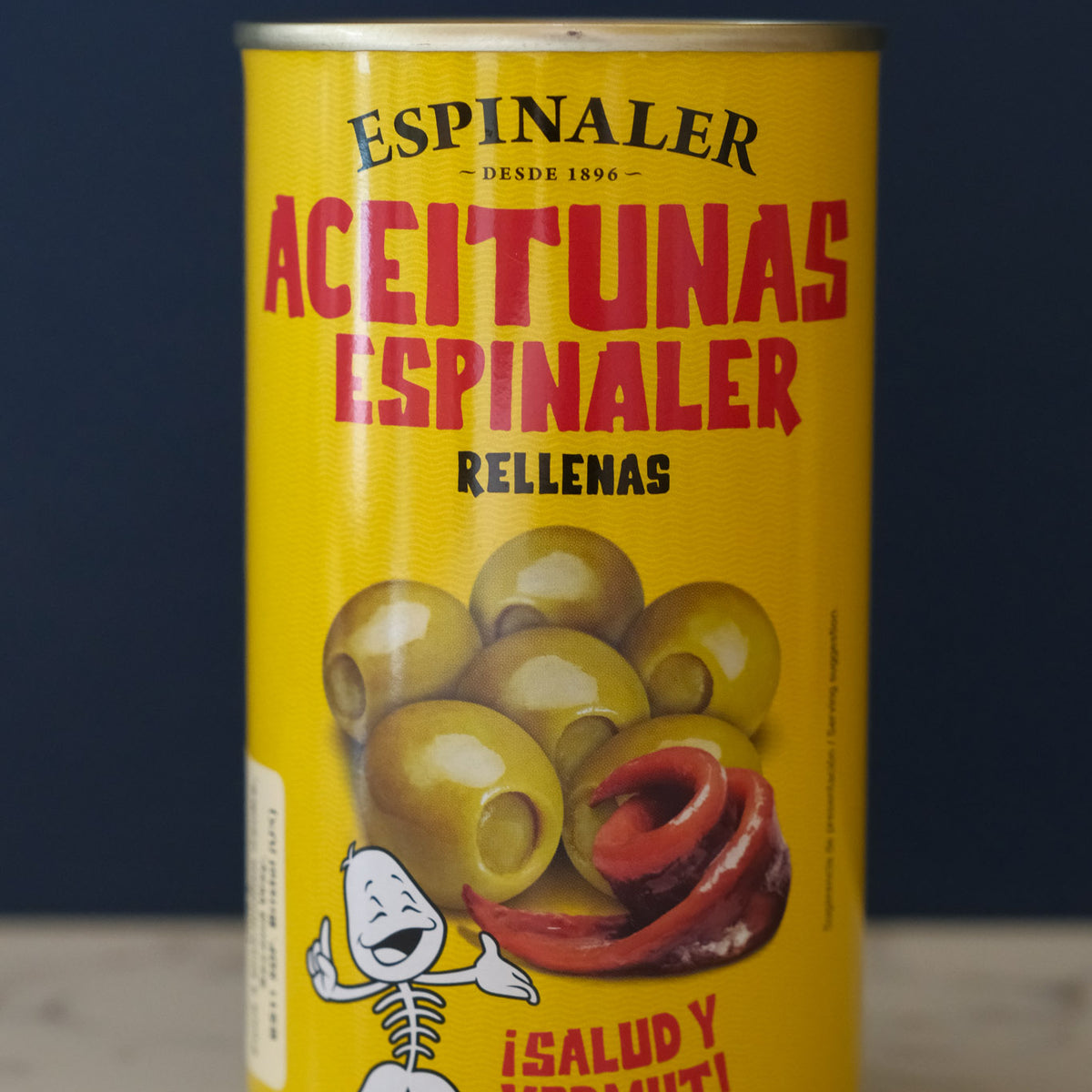 Anchovy Stuffed Olives, Espinaler - The Cambridge Cheese Company