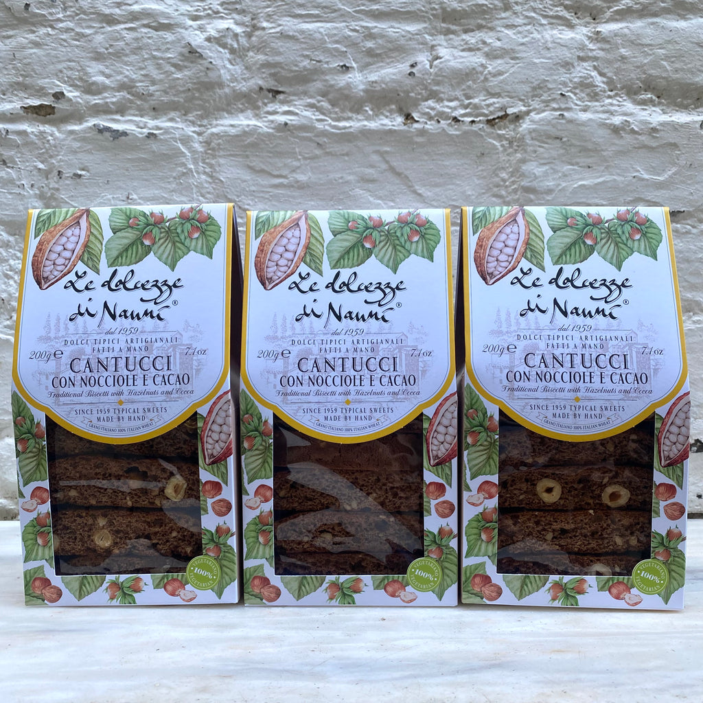Cantucci Nanni, Nocciole Cacao, Hazelnut & Cacao Cantucci