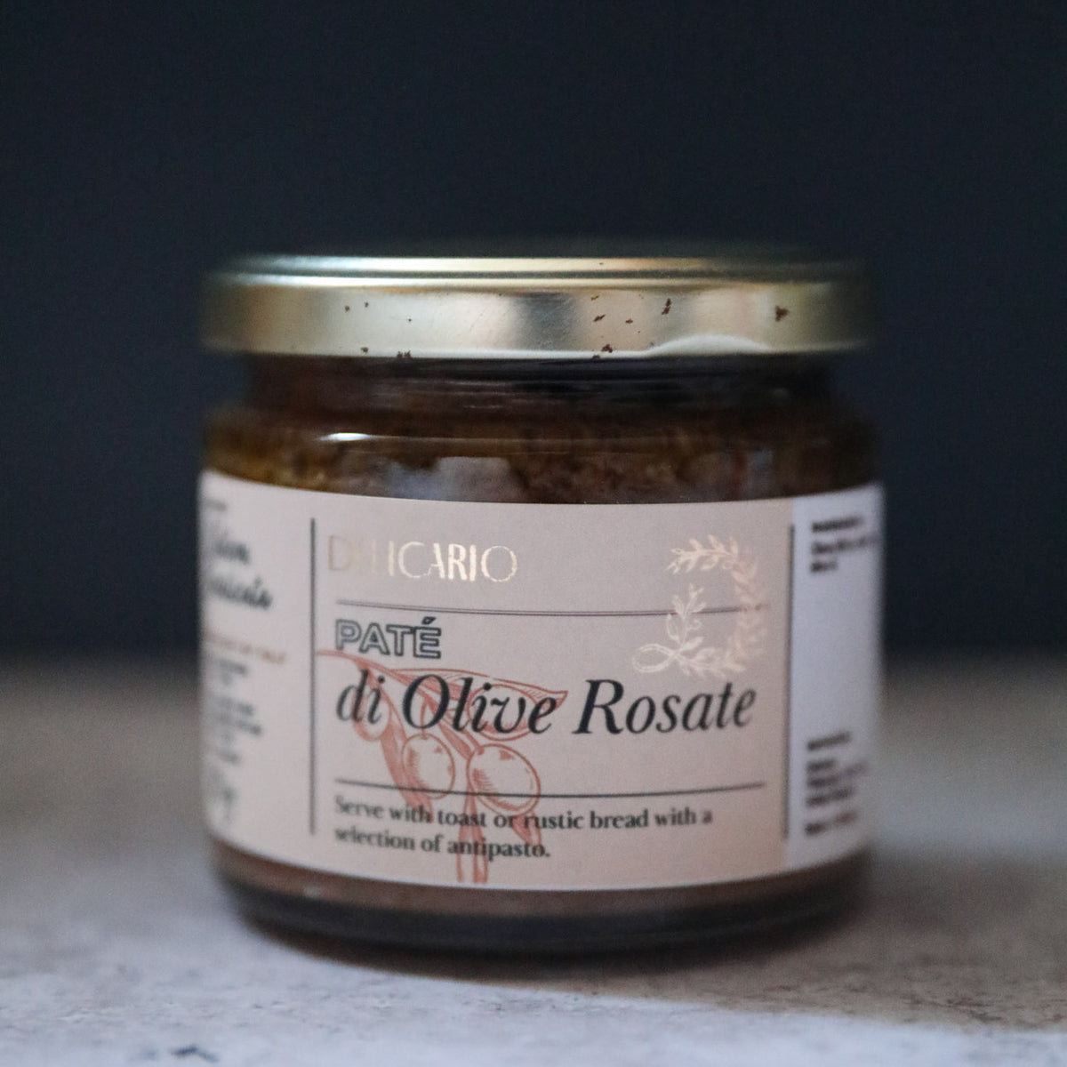 Rosate Rosate Olive Paté (Paté di Olive Rosate), Delicario – The Cambridge ...