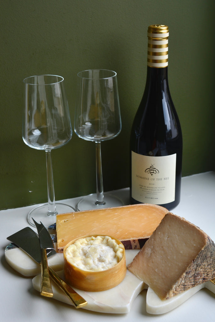 Domaine of the Bee Wine & Cheese Tasting Pack