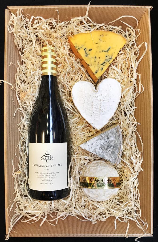 Cheese wine hamper deals