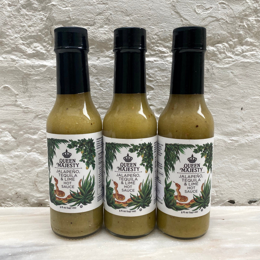 Queen Majesty Jalapeño Tequila Lime Hot Sauce